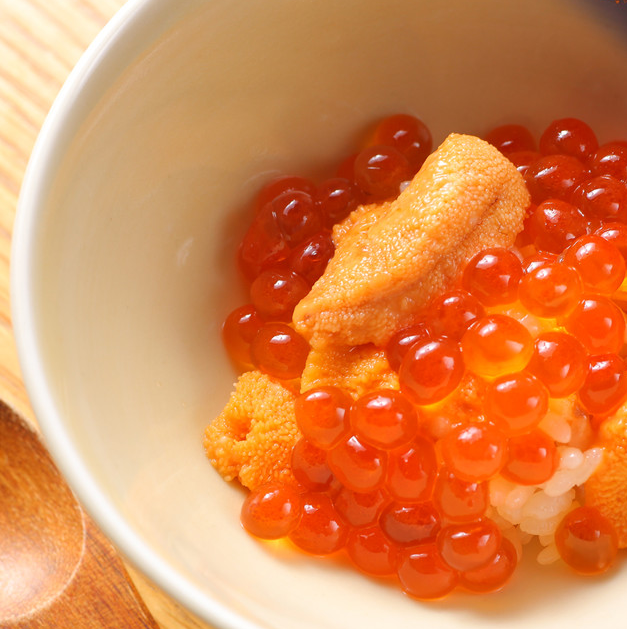 ウニといくらのミニ丼